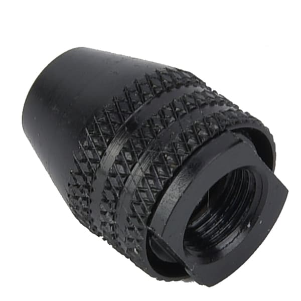 8 mm 3-kjevers chuck-adapter kort skaft elektrisk skrutrekker drillbit