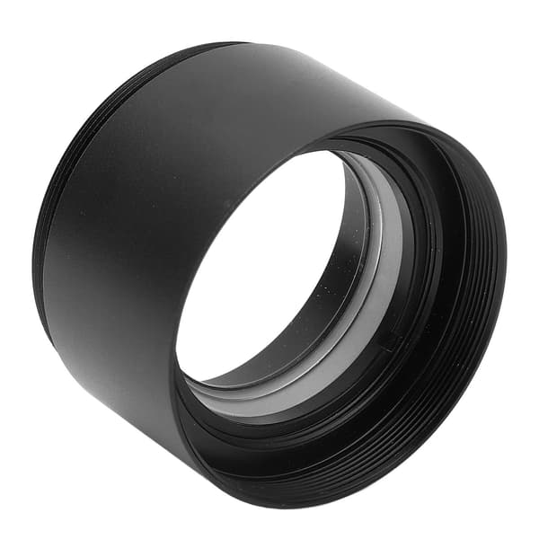 0.5X 48mm Gevind Blåt Lys Blokerende Mikroskop Objektiv Linse Sort