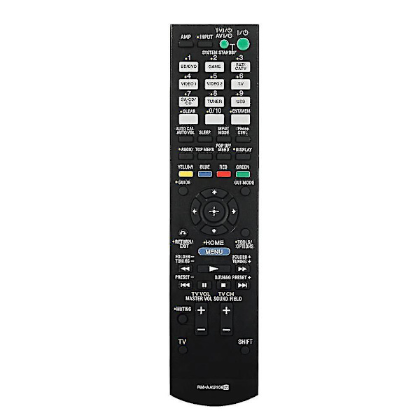 fjernbetjening Velegnet til Sony Tv Av System Audio Power Amplifier Rm-aau106 Controller