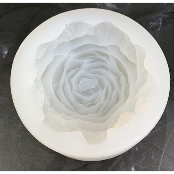 Pion blomform form mousse handgjord fondant kakform form pionblomma form (två),