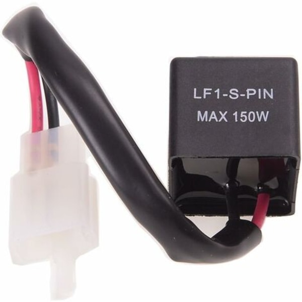 Universal 2-pin motorcykel LED-blinkrelæ Fonepro Hyper Flash blinklys
