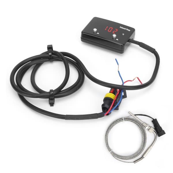 Rød LED Digital Display Bil Termometer Universal 12V Køretøjs Temperaturmåler