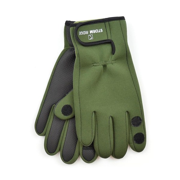 Storm Ridge miesten neopreenikäsineet Green S/M