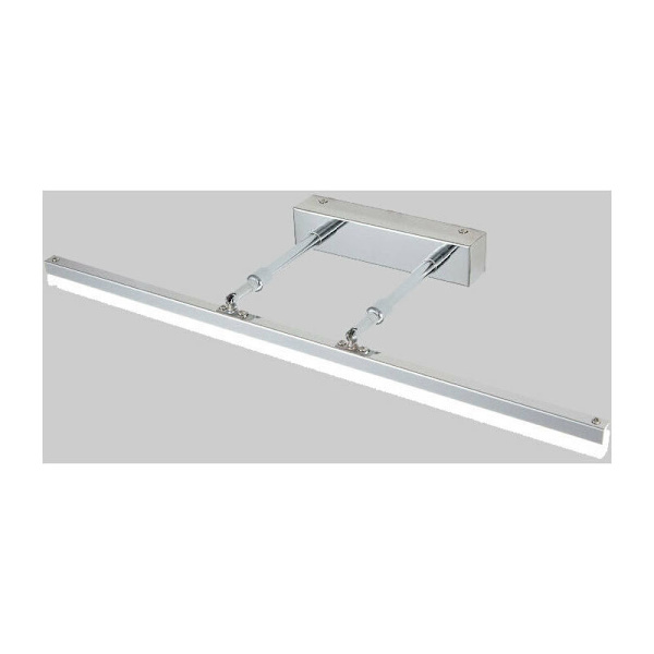 Teleskop spejl spejl lys, akryl badeværelse spejl front lys, 420mm-8W, velegnet til badeværelse, pulver værelse