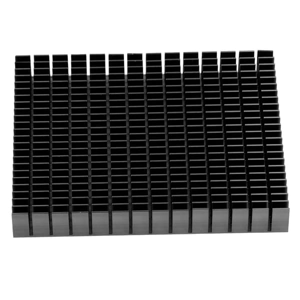Aluminium Kjøleribbe 150x120x20mm for CPU Forsterker PCB Blå