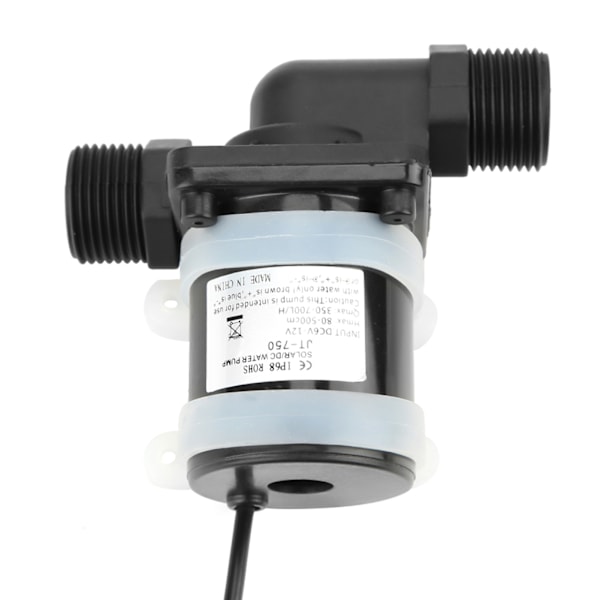 12V Mini DC Cirkulerande Vattenpump -40℃ till 100℃ Boost