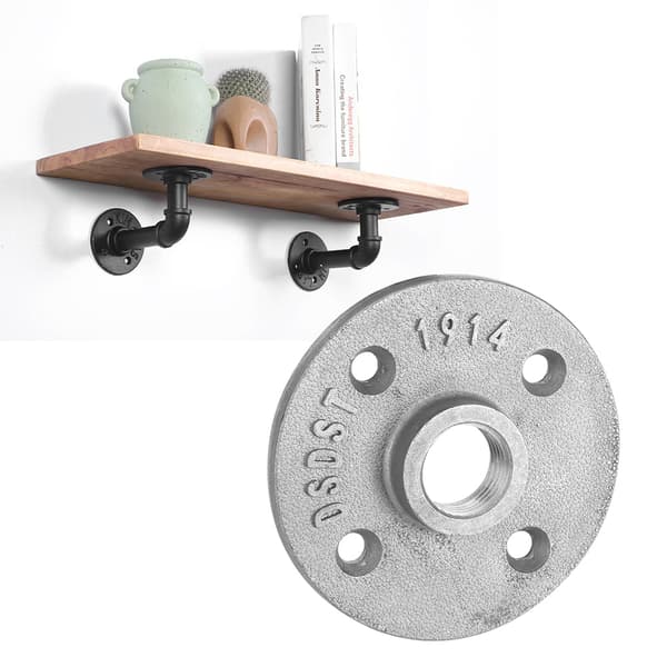 Golvflänsbas av aluminiumlegering för 1/2 tums rörkopplingar 10-pack
