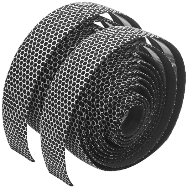 Anti-skrid Elastisk Cykelstyr Tape Sort Hvid 1 Par