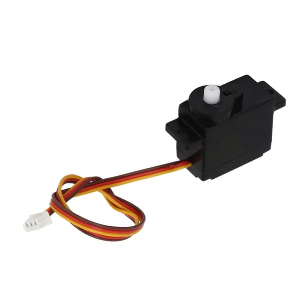 Plastservoerstatning til Wltoys WL917 15 RC Båd Reservedele Tilbehør Sort