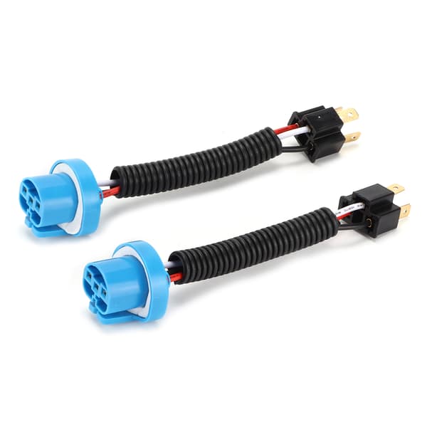 Bil H4 Forlygteadapter 9007 Universal Plug and Play 12V til 24V