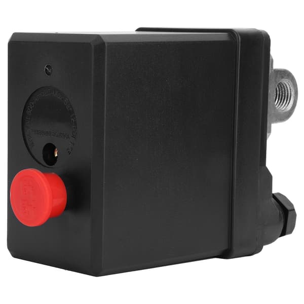 Vertikal Luftkompressor Tryckströmbrytare Kontrollventil G1/4 3-fas 380V 4 Hål