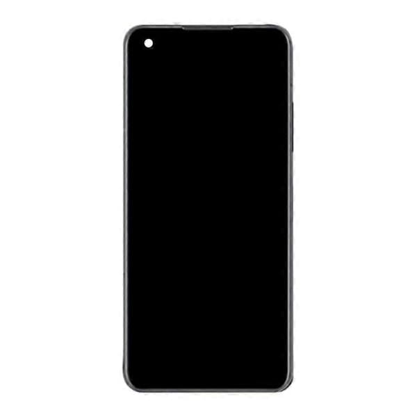 Super AMOLED LCD-skærm til Asus Zenfone 9 AI2202-1A006EU AI2202 med Digitizer Fuld Samling (Sort) Svart