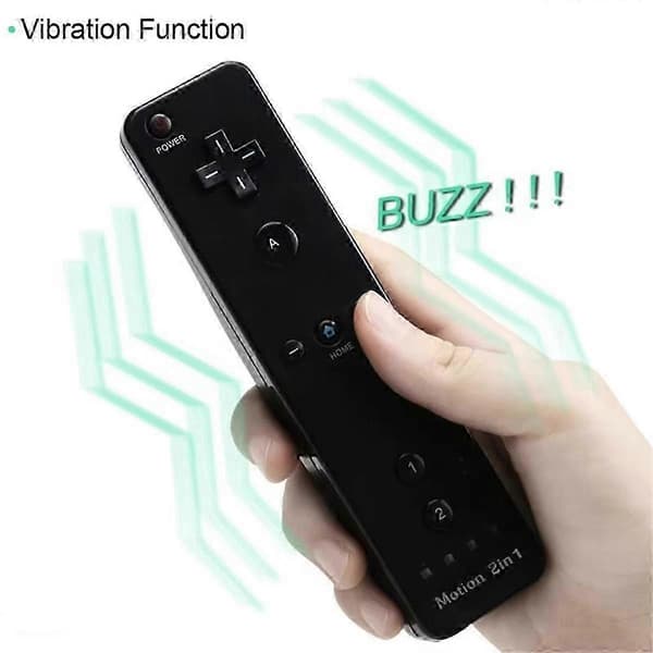 Ny Bluetooth-gamepad for U-konsoll med Motion Plus, avansert Nunchuck og komfortabel håndleddsremfjernkontroll Light Blue