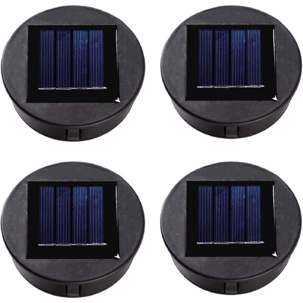 Pieces Solar Lantern Outdoor Garden -aurinkopaneelin cover yhdellä LED-polttimolla, tee-se-itse aurinkolyhty ulkopuutarhadekoon