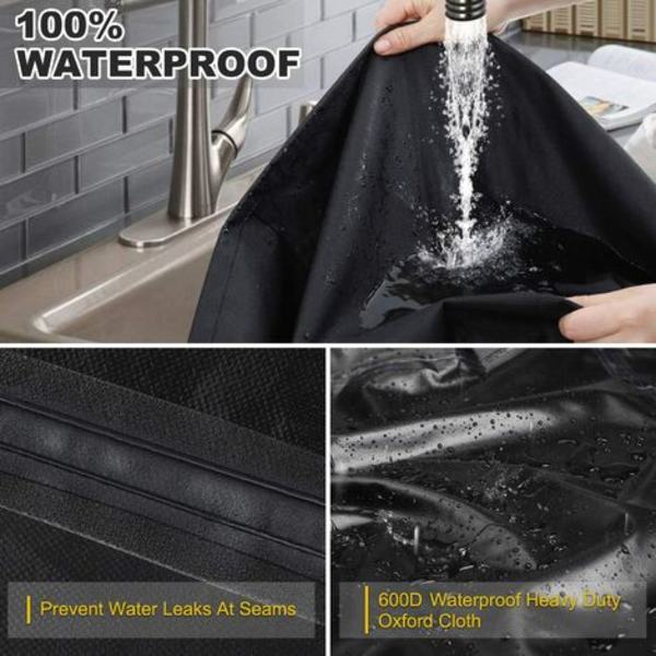 Cover, 100 % vedenpitävä cover - grillin cover 600D Oxford Kangas ei haalistu grillin cover