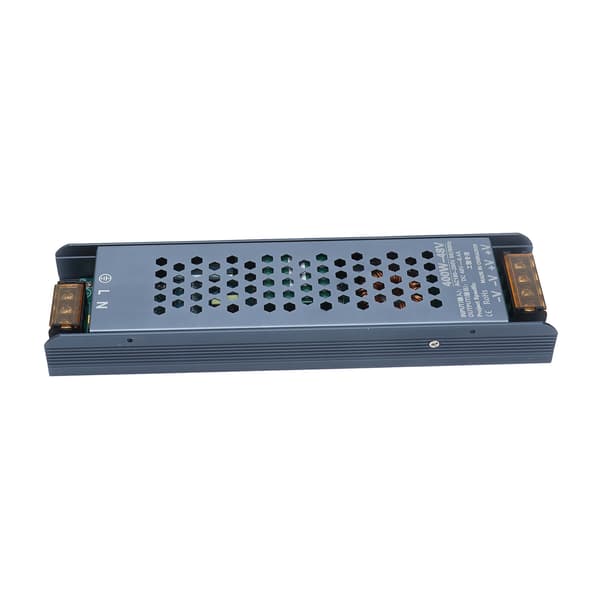 48V 400W 8.4A LED Driver Magnetisk Transformator AC 180 250V Svart Lang Stripe
