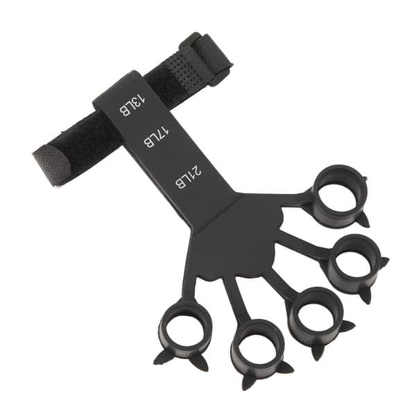 Finger Styrker Håndgreb Træner 13LB 17LB 21LB Sort