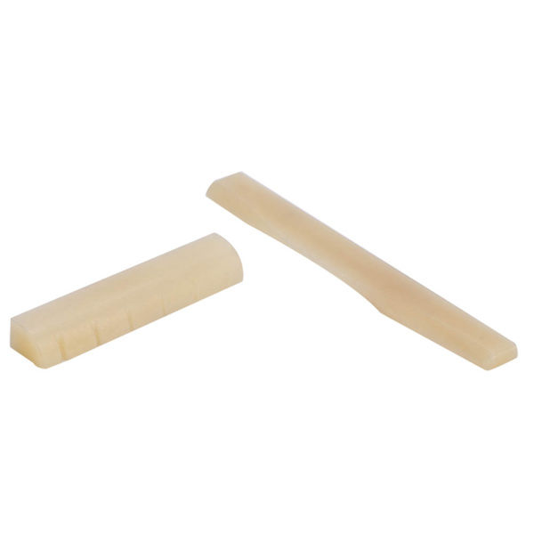 Kamelbensgitarr Övre Sadel Reparationsbyte 6-strängad Folkgitarr Beige