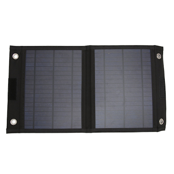 HT Bärbar 25W Solpanel 18V kokoontaittuva aurinkoparisto Elbilladdare
