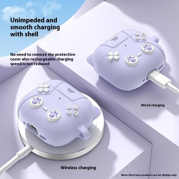 AirPods 4 Sødt Katte Kontrol Etui - [ht]