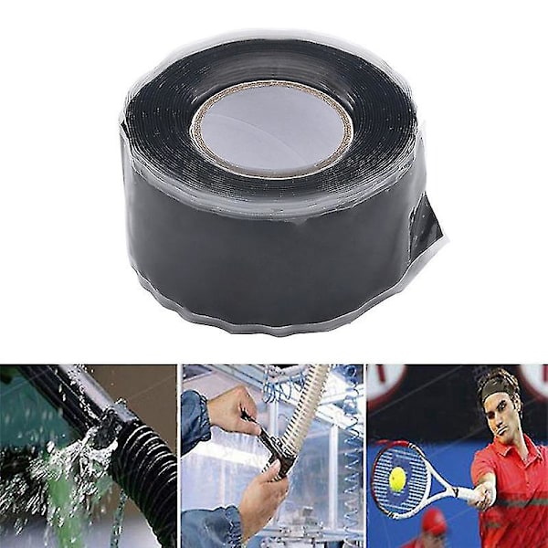 Strækbar Silikone Duct Tape Selvsmeltende 1&quot; X 4,9 ft