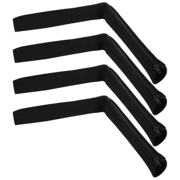 4-trins kabelmuffe organizer med lynlås, kabelstyring med strips