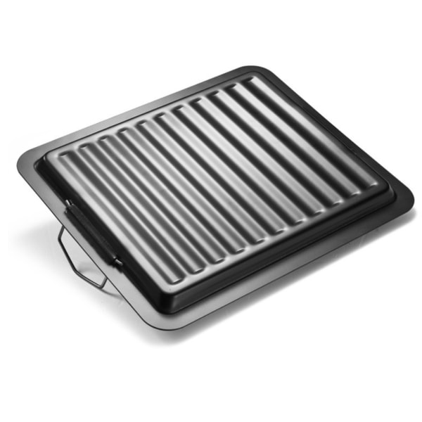 BBQ Non-Stick Stekpannor Grill Pantor Utomhus Kolgrillar Järnplatta BBQ Verktyg Tillbehör BBQ Ugn Stekpannor,