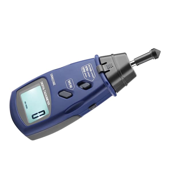 Digital Laser Kontakttachometer 5-siffrig 18 mm LCD-skärm