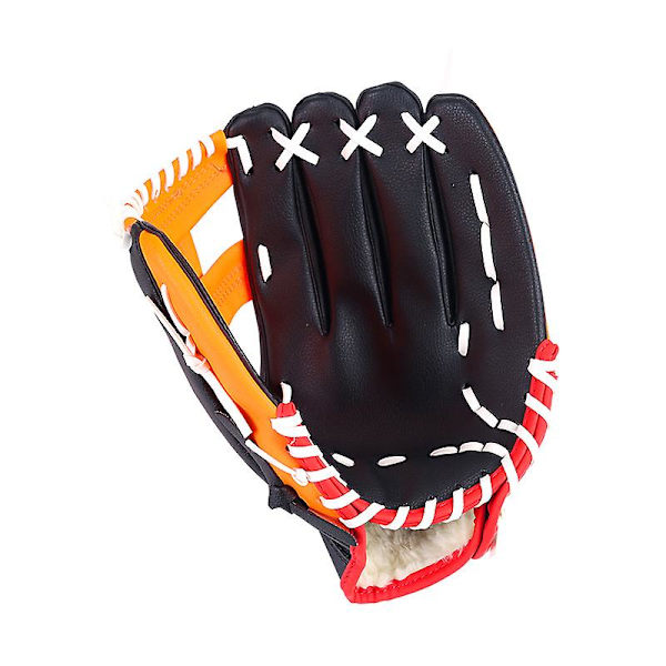 Outfield Gloves Baseball Glove Softball Gloves aikuisten ja nuorten koot 12,5 tuuman kokoiset käsineet, ruskea orange 11.5 inches