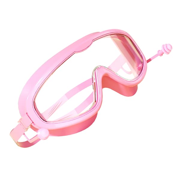 Vattentäta professionella simglasögon för barn, rosa