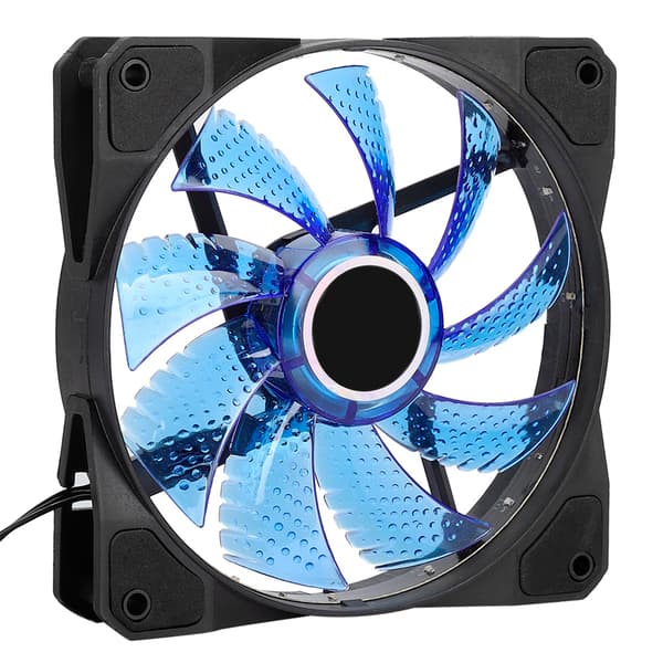 CPU Køler 6 Messingrør Ultra Støjsvag 775 1155 1366 Desktop Computer Blæser 1366X58 (Blå)