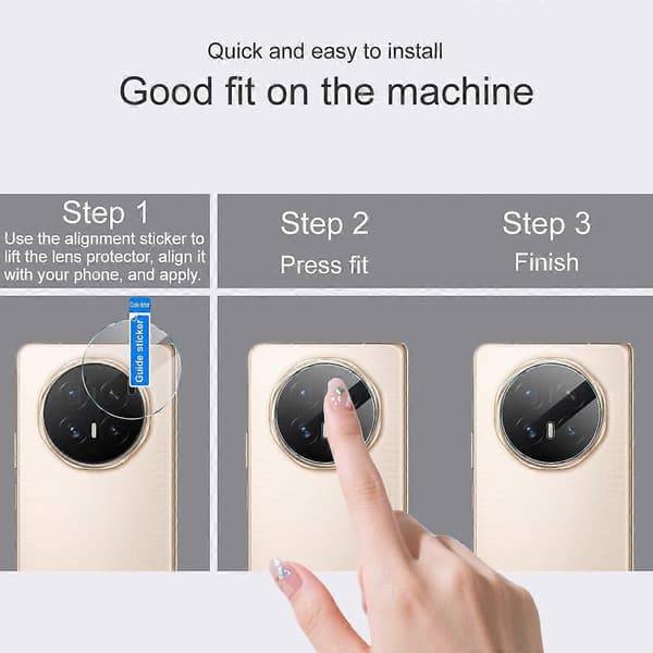 IMAK Bagkamera Linse Glasfilm Tynd Version Not Specified For Honor Magic V6