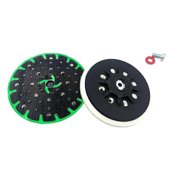 6-tommer blød bagside slibepude til Festool ETS 150/3 EQ, ETS 150/5 EQ, ETS EC 150/3 EQ, ETS EC 150/5 EQ slibemaskiner