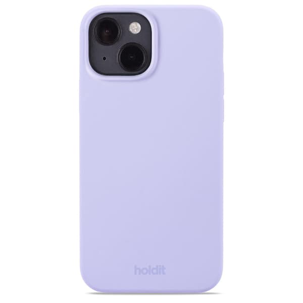 holdit iPhone 15 -puhelinkuori silikoni laventeli lavendel Silikon