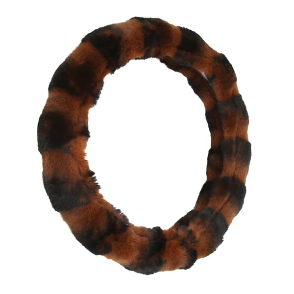 Universal 15 tommer blød fluffy plys ratdæksel tilbehør