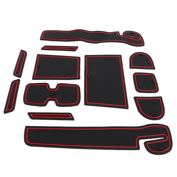 12 st Suzuki Swift 2018 2020 Mittkonsol Foder Mattor Set Luktfri Flexibel Ersättning