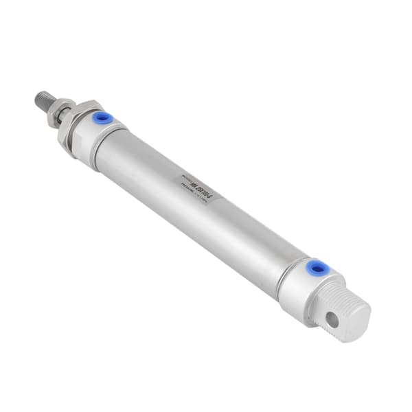 Mini pneumatisk luftcylinder rustfrit stål 25 mm boring 100 mm slaglængde