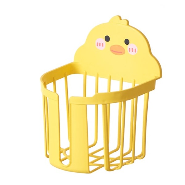 Little Yellow Duck Tissue Box Plast Tissue Hållare (rund hylla)