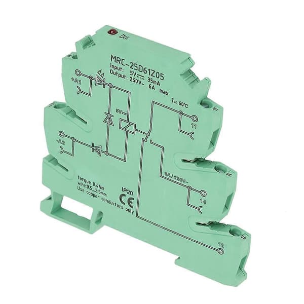 MRC-25D61Z05 5V PLC Elektromagnetisk Gränssnittsrelämodul Kontrollkort