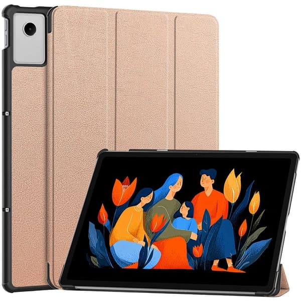 Til Lenovo Idea Tab Plus Deksel Støtsikkert[ht] Rosa guld pink