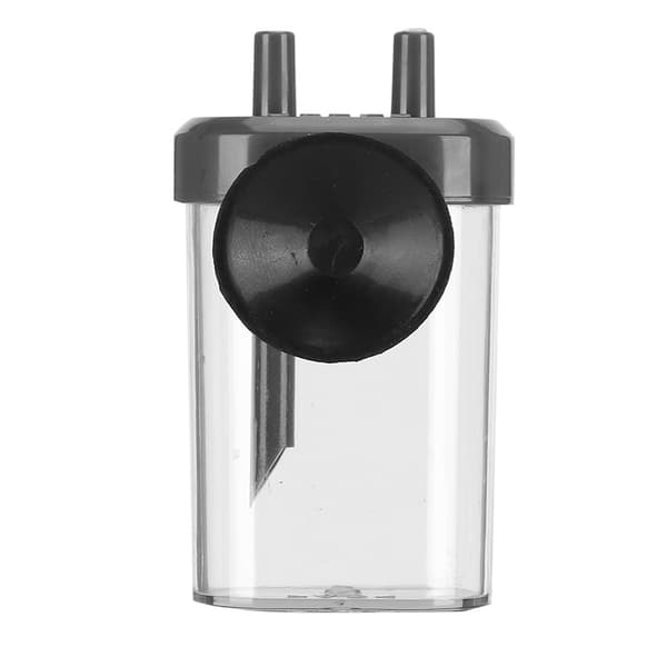 Bärbar Mini CO2 Bubbelräknare för Akvarier med Stark Sugkopp