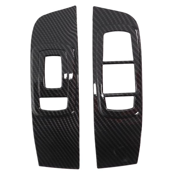 Vindusbryterpaneldeksel i karbonfiberstil, erstatning for Dodge Challenger 2015 2021