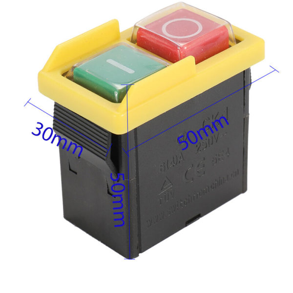 Hiomakone/myllyn solenoidikytkin pölytiivis turvakytkin Hiomakoneen kytkin solenoidikytkin