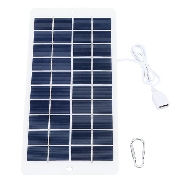 4.5W 5V USB Solcellepanel Monokrystallinsk Silicium Udendørs Telefonoplader