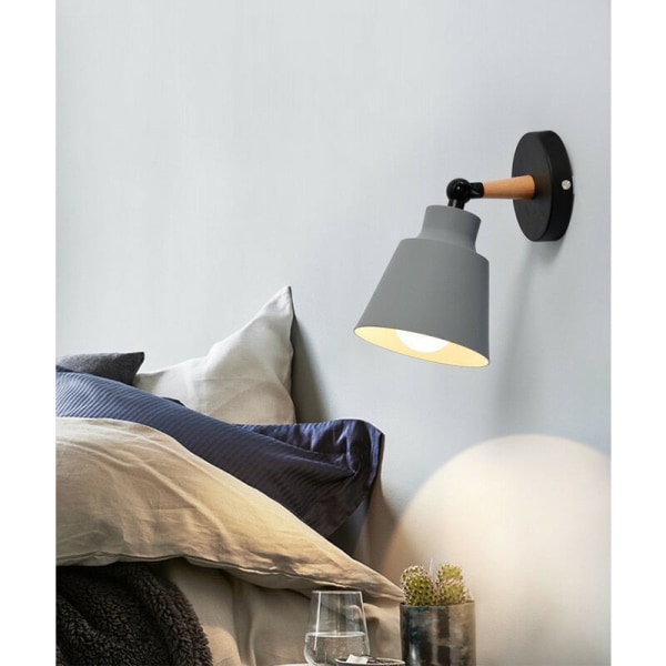 STK Smedejernsvæglampe Moderne Kreativ Retro Minimalistisk Industriel Barvæglampe til soveværelse, til indendørs og udendørs
