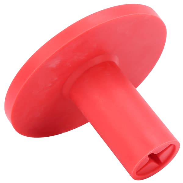 38mm Golf Gummi Tee Holder Treningsmatte Hjelpemiddel Rød