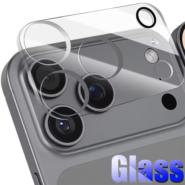 iPhone 17 Pro Suojalinssi 3-pakkaus Läpinäkyvä & Joustava