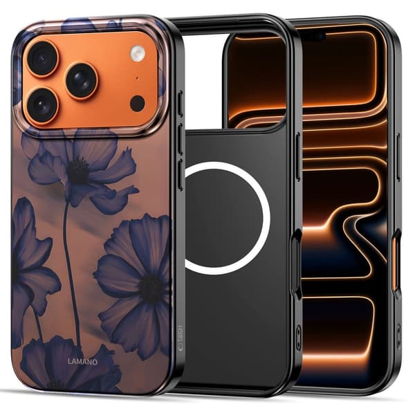 Tech-Protect iPhone 17 Pro Deksel MagSafe Lamano Velvet Night 70