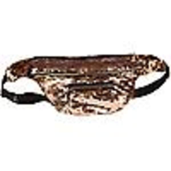 Paljetter Fanny Pack Midjepakke Bag Casual Sport Midjepose (gull)