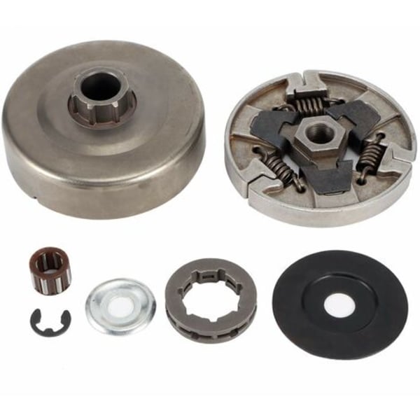 3/8in-7 clutch trommelfelg tannhjul monteringssett for Stihl MS660 066 064 MS640 MS661 elektrisk sag